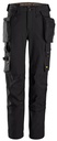 Snickers 6771 – AllroundWork, Pantalon en tissu entièrement extensible pour femme avec poches holster détachables