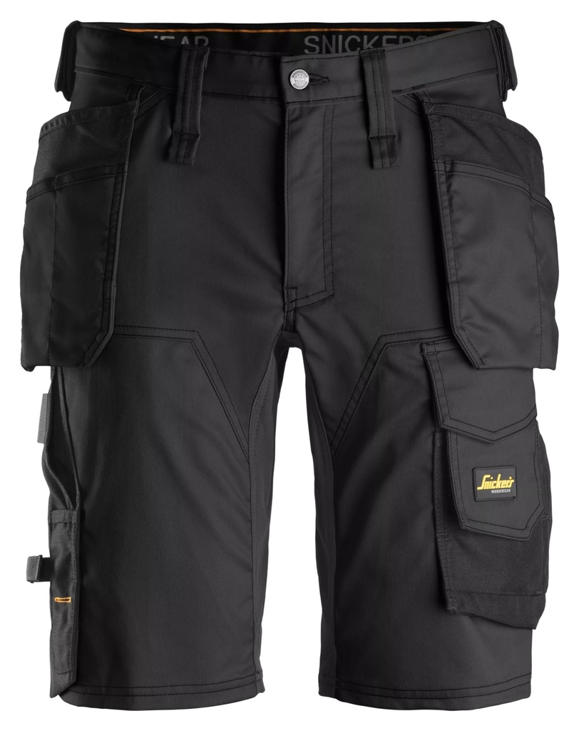 Snickers 6141 – AllroundWork, Short en Stretch avec poches holster