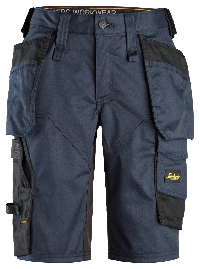 [61479504034] Snickers 6147 – AllroundWork, Short extensible pour femme avec poches holster (9504, 34)