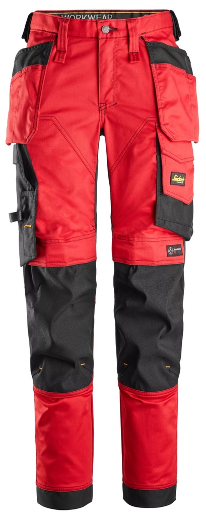 Snickers 6247 – AllroundWork, Pantalon extensible pour femme avec poches holster