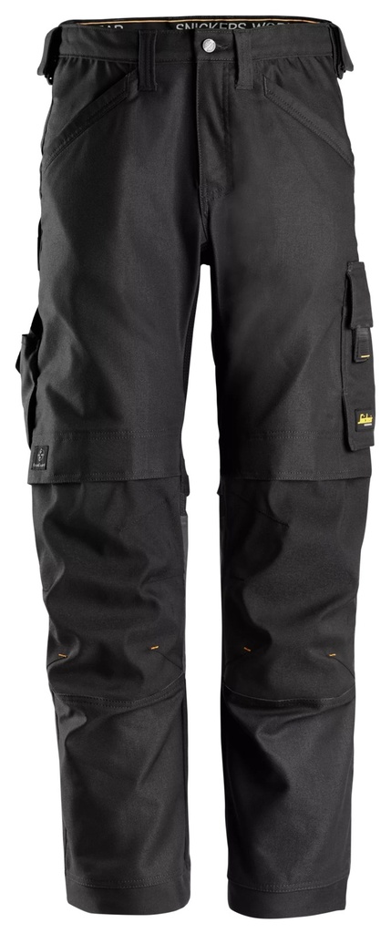 [63240404044] Snickers 6324 – AllroundWork, Pantalon de travail en tissu extensible, Canvas+ (0404, 44)