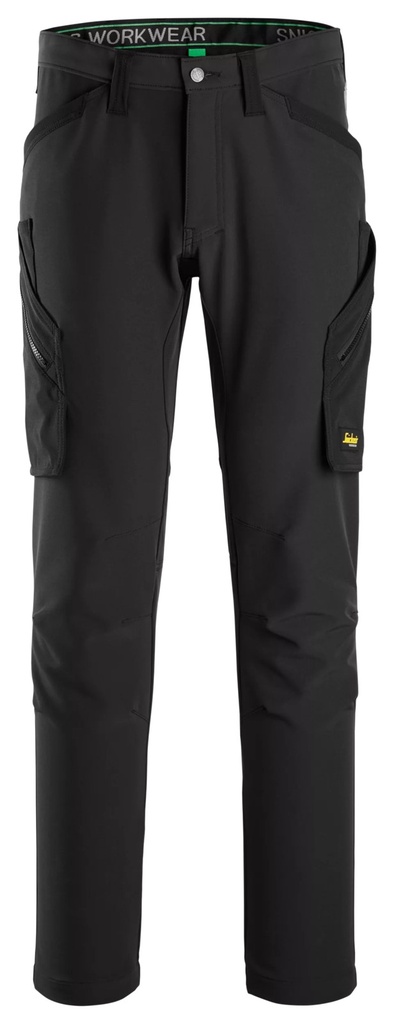 [68730404044] Snickers 6873 – FlexiWork, Pantalon entièrement extensible sans poches pour genouillères (0404, 44)