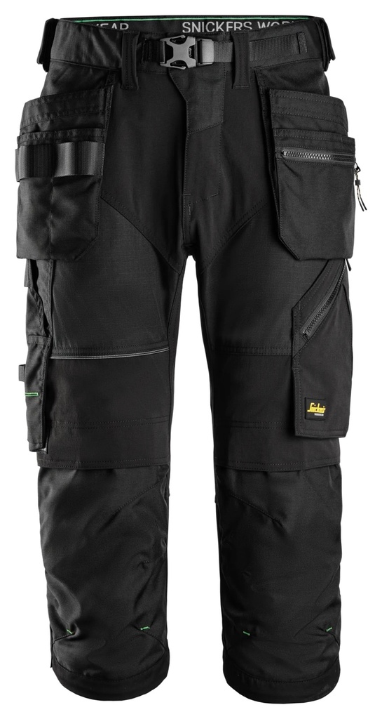 Snickers 6905 – FlexiWork, Pantacourt de travail avec poches holster