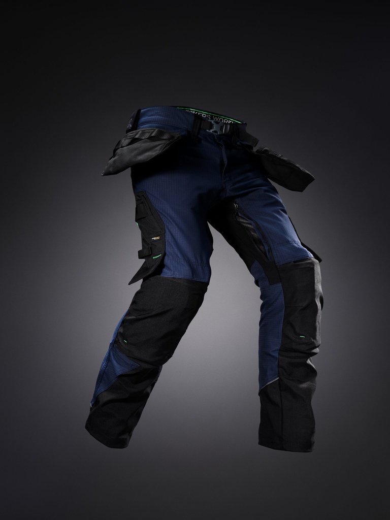 [69720404044] Snickers 6972 – FlexiWork, Pantalon de travail avec poches holster détachables (0404, 44)