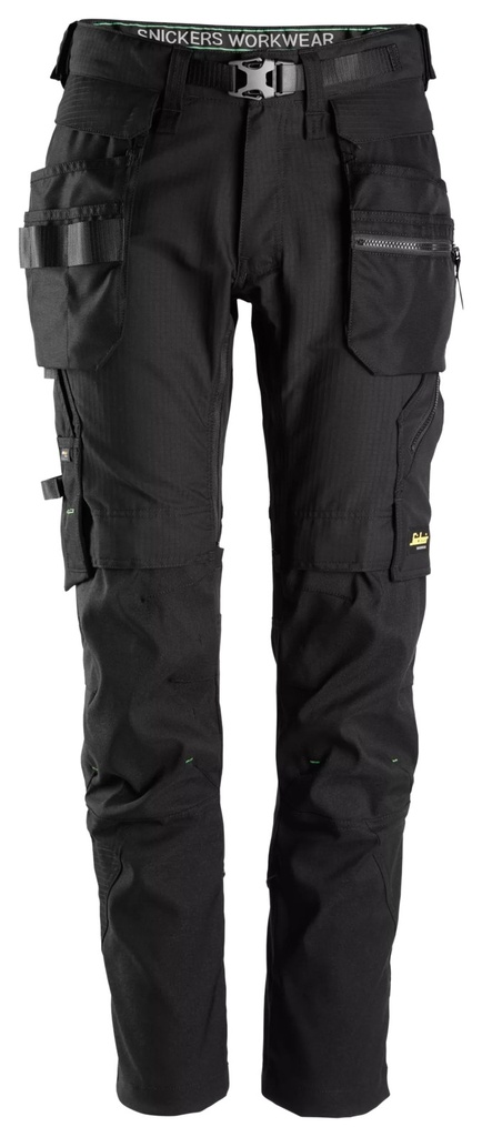 [69720404044] Snickers 6972 – FlexiWork, Pantalon de travail avec poches holster détachables (0404, 44)