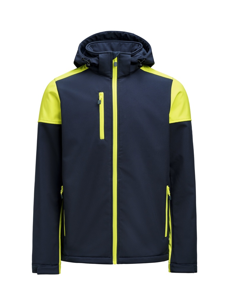 Prime - veste softshell bicolore à capuche homme [2261065]