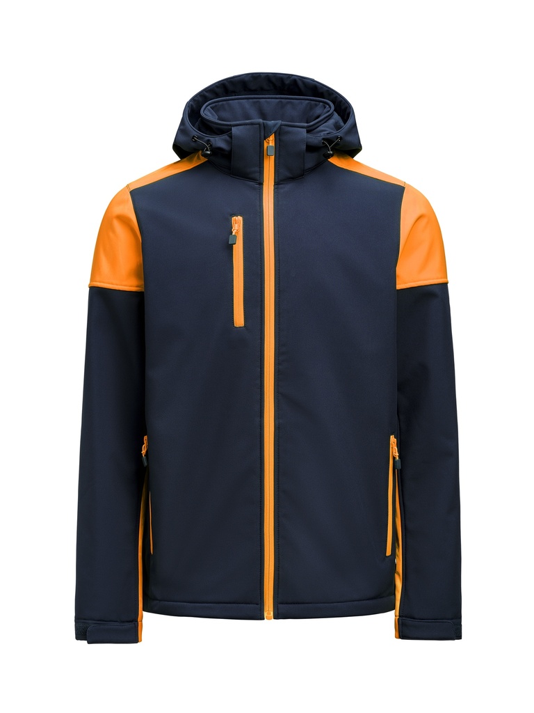 Prime - veste softshell bicolore à capuche homme [2261065]