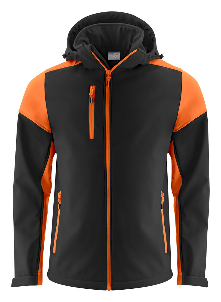 Prime - veste softshell bicolore à capuche homme [2261065]