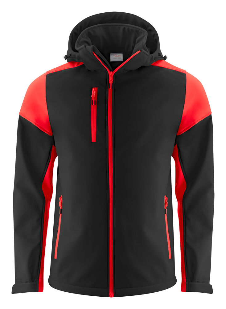 Prime - veste softshell bicolore à capuche homme [2261065]