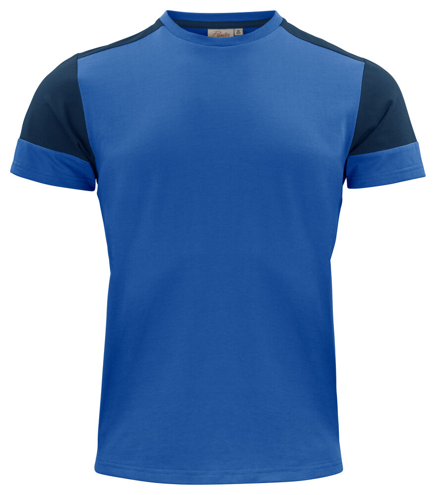 [2264030-5360-4] Prime - t-shirt professionnel homme [2264030] (S, 5360 - Cobalt/Marine)
