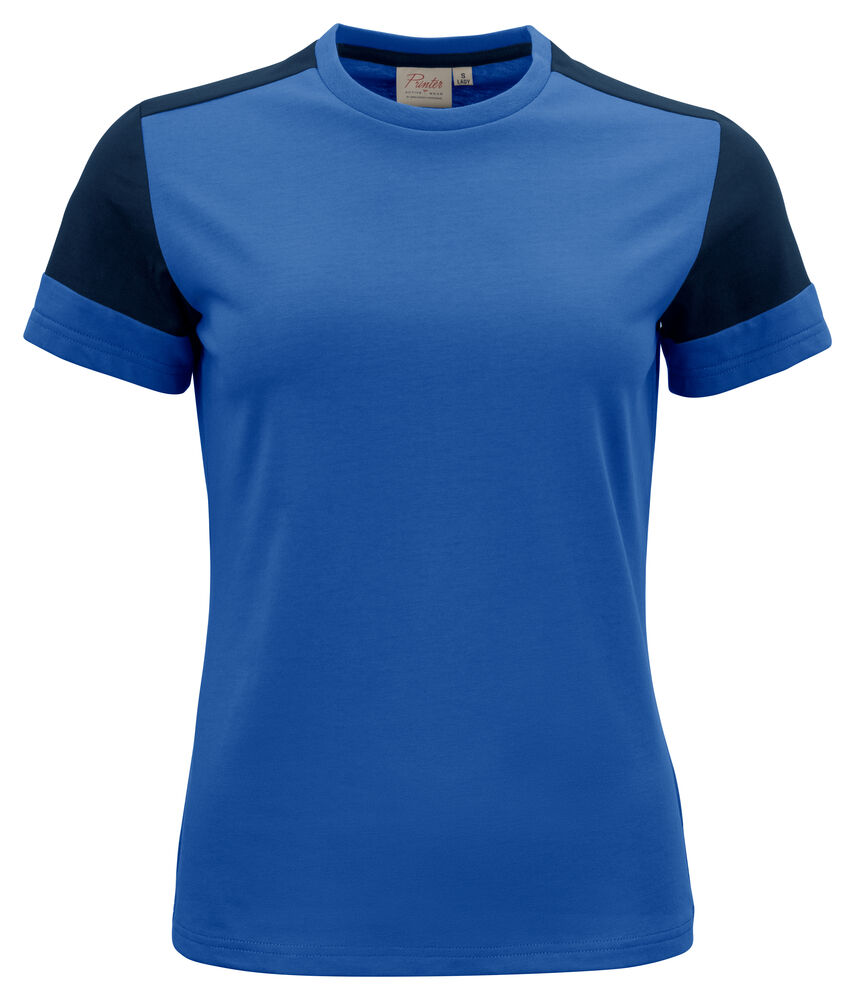 [2264031-5360-3] Prime - t-shirt professionnel femme [2264031] (XS, 5360 - Cobalt/Marine)