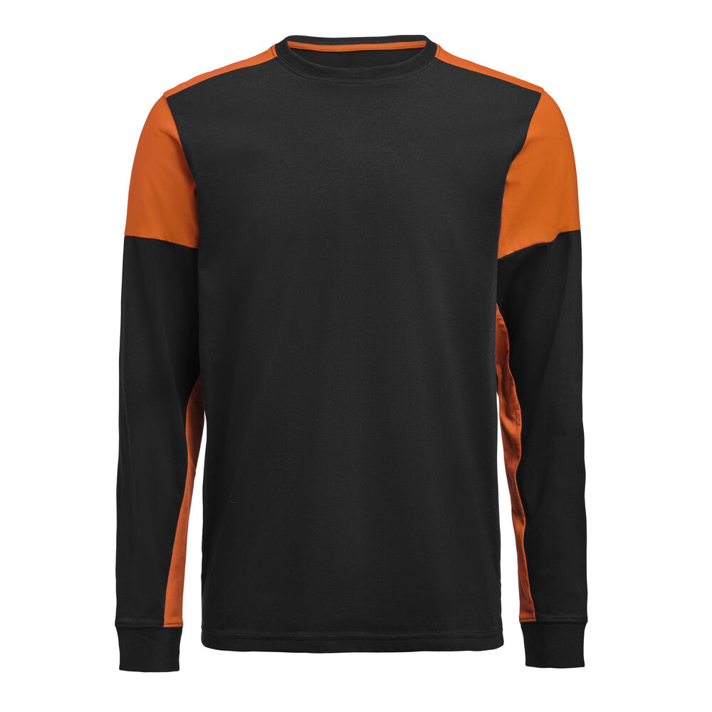 Prime - t-shirt bicolore à manches longues homme [2264036]
