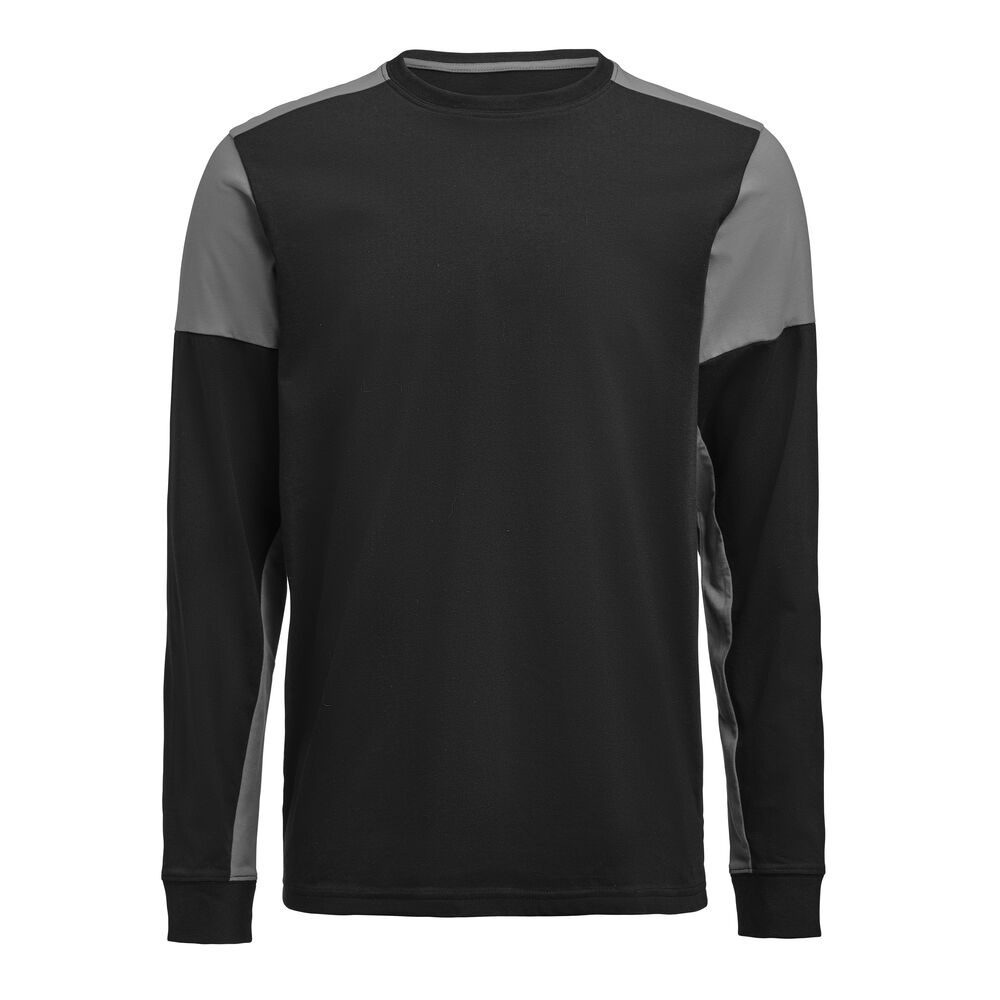 Prime - t-shirt bicolore à manches longues homme [2264036]
