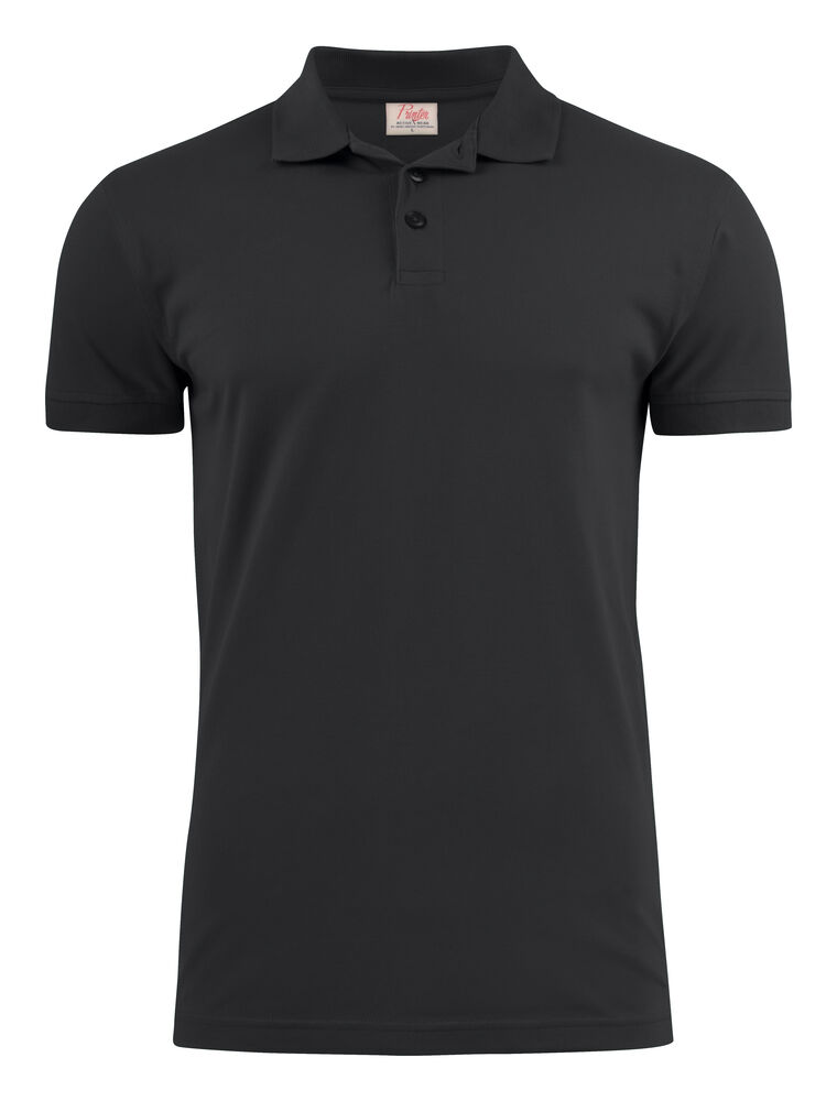 [2265020-900-4] Surf Stretch - polo piqué stretch homme [2265020] (S, 900 - Noir)