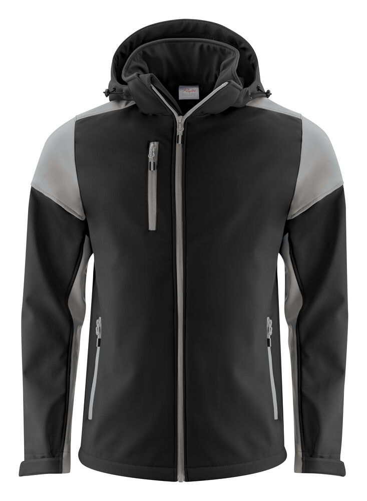 Prime - veste softshell bicolore à capuche homme [2261065]