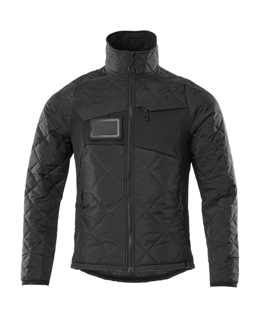 [18015-318-09-XS] Mascot 18015 Veste thermique stretch déperlant (XS, 09 Noir)