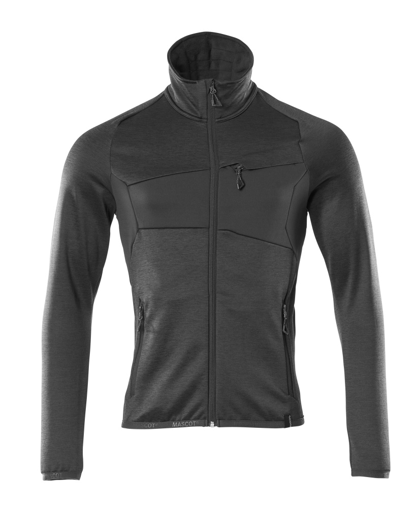 [18103-316-09-XS] Mascot 18103 Polaire zippée (09 - Noir, XS)