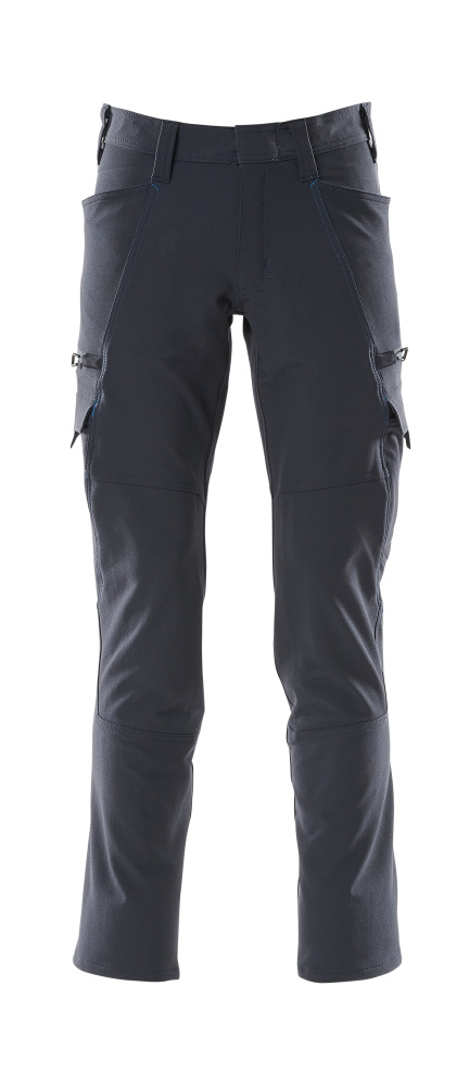 Mascot 18279 Pantalon de travail avec poches cuisse stretch déperlant (09 Noir)
