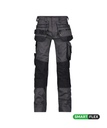 DASSY® Flux- Pantalon multipoches avec stretch et poches genoux [ 200975]