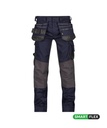 DASSY® Flux- Pantalon multipoches avec stretch et poches genoux [ 200975]