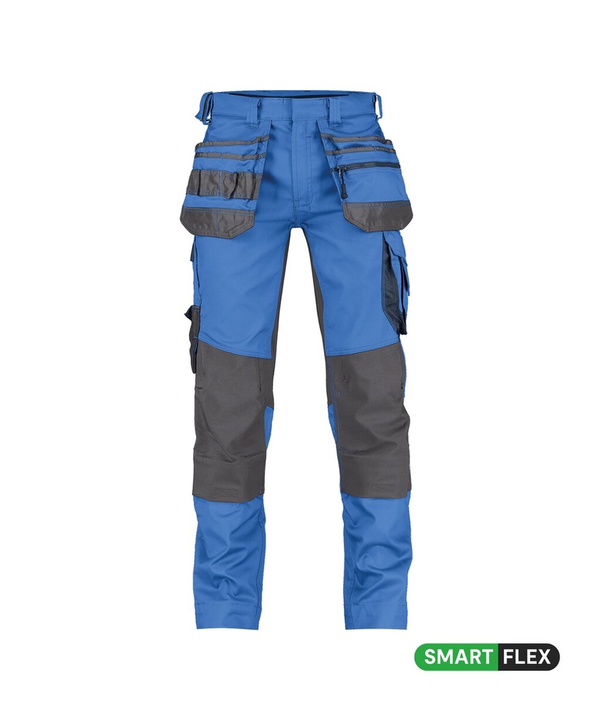 DASSY® Flux- Pantalon multipoches avec stretch et poches genoux [ 200975]