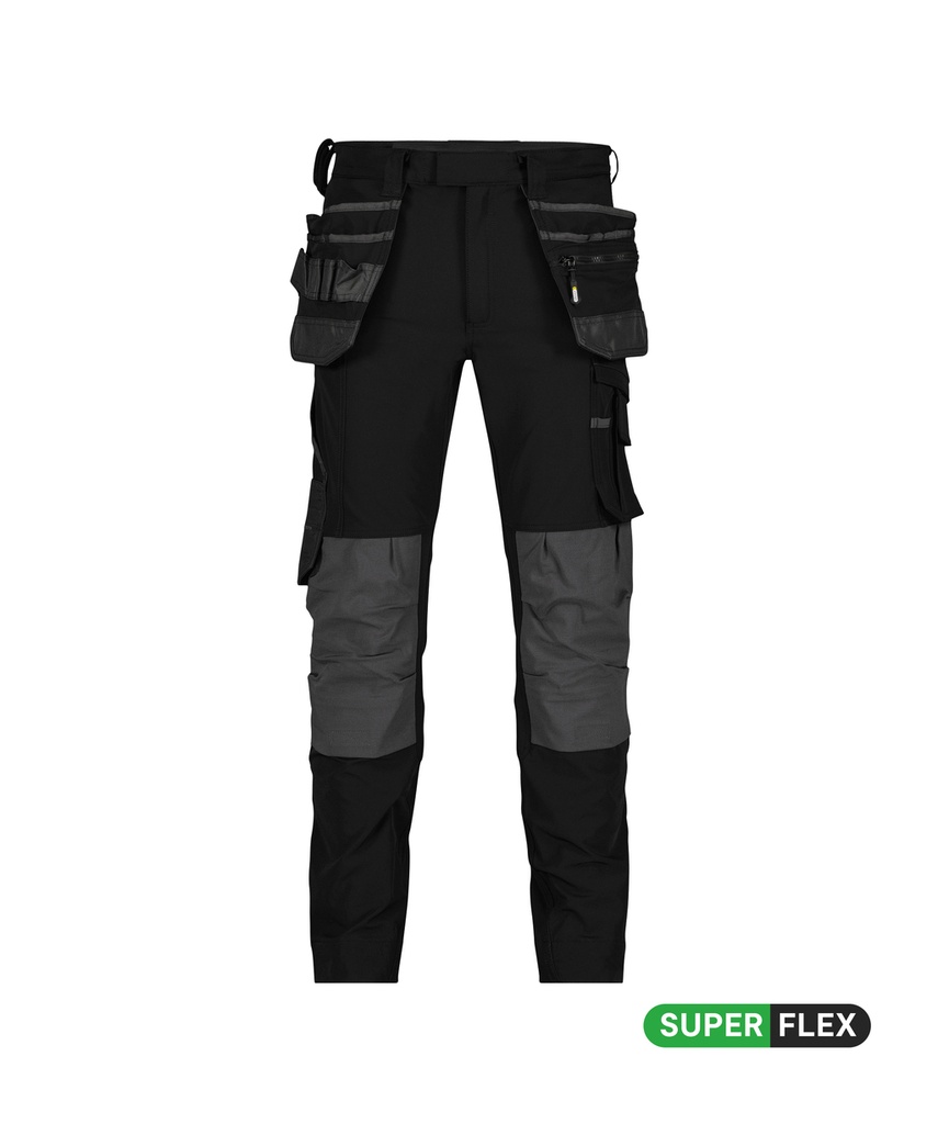 [2010705230B67440036] DASSY® Matrix- Pantalon de travail stretch multipoches avec poches genoux [ 201070] (36, 6744, Standard)
