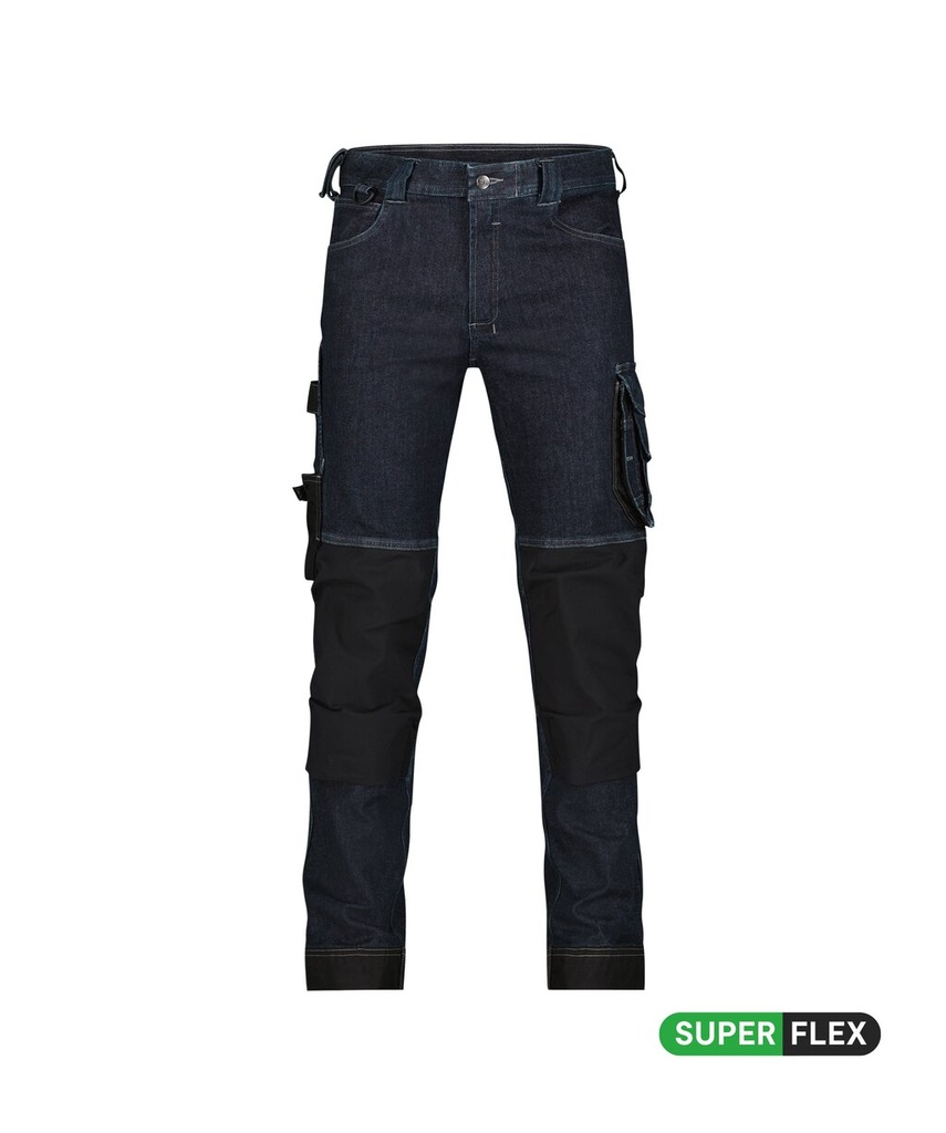 [2010841093B62790036] DASSY® Kyoto - Jeans stretch, genoux renforcés (36, 6279, Standard)