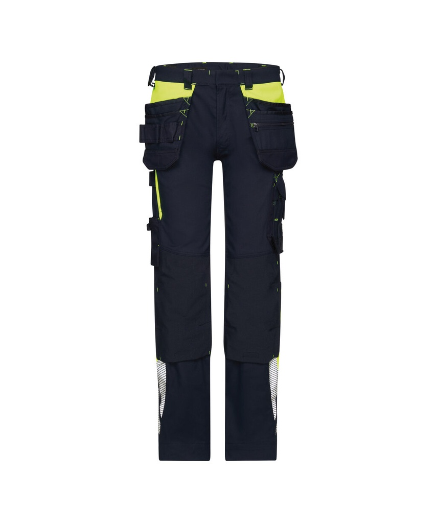 [2011052041B68950036] DASSY® Shanghai- Pantalon de travail stretch multipoches avec poches genoux [ 201105] (36, 6895, Standard)