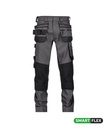 DASSY® Flux Next- Pantalon multipoches avec stretch et poches genoux [ 201160]