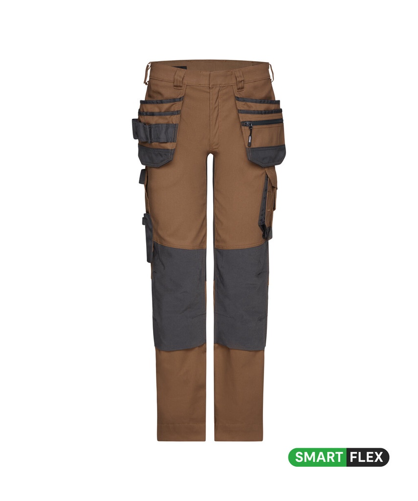 DASSY® Flux Next- Pantalon multipoches avec stretch et poches genoux [ 201160]