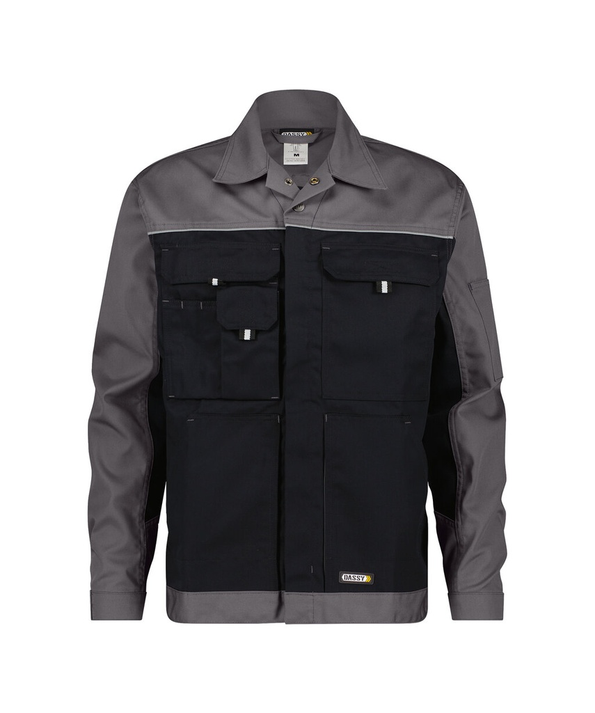 [3001832061B674100XS] DASSY® Lugano- Veste de travail bicolore [ 300183] (XS, 6741)