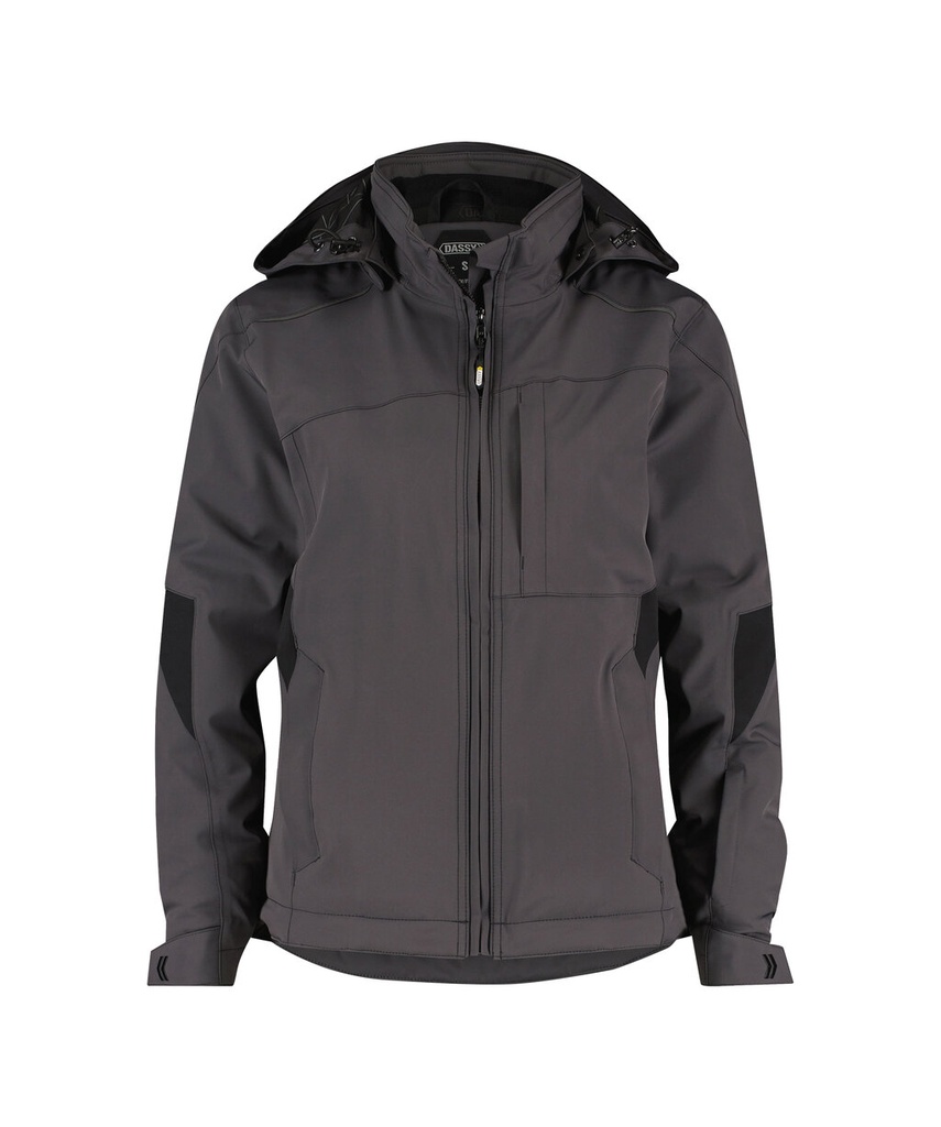 [3004805194B048300XS] DASSY® Nordix Women- Veste hiver stretch pour femmes [ 300480] (XS, 0483 Noir)