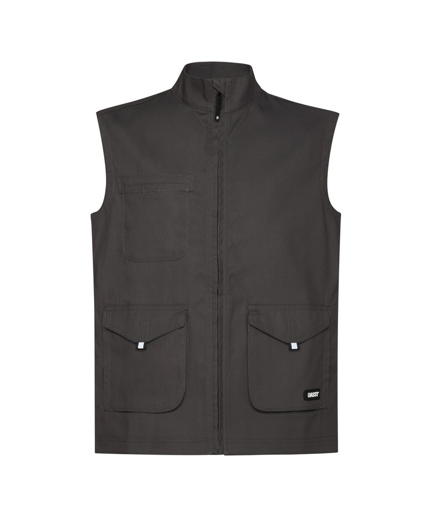 [3501392041B048300XS] DASSY® Ellis- Gilet de travail sans manches [ 350139] (XS, 0483 Noir)