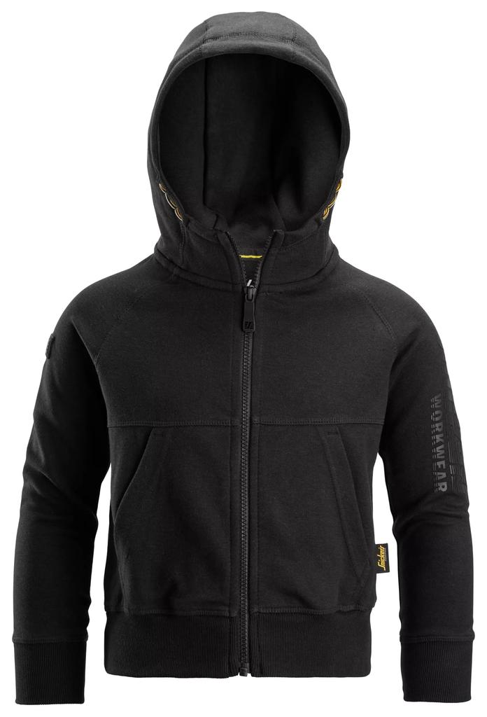 [75120400104] Snickers 7512- Sweat capuche Junior avec logo et fermeture zip (0400, 104)