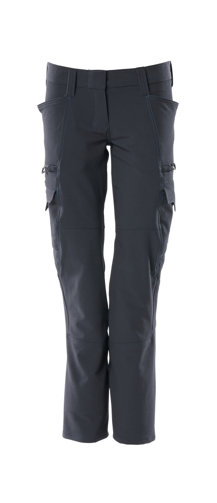 Mascot 18188 Pantalon de travail avec poches cuisse stretch déperlant (09 Noir)