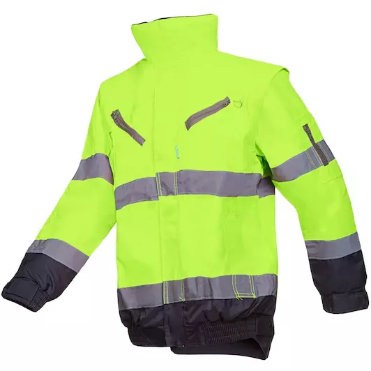 Sioen364A:  blouson Campbell (XS, Jaune HV)
