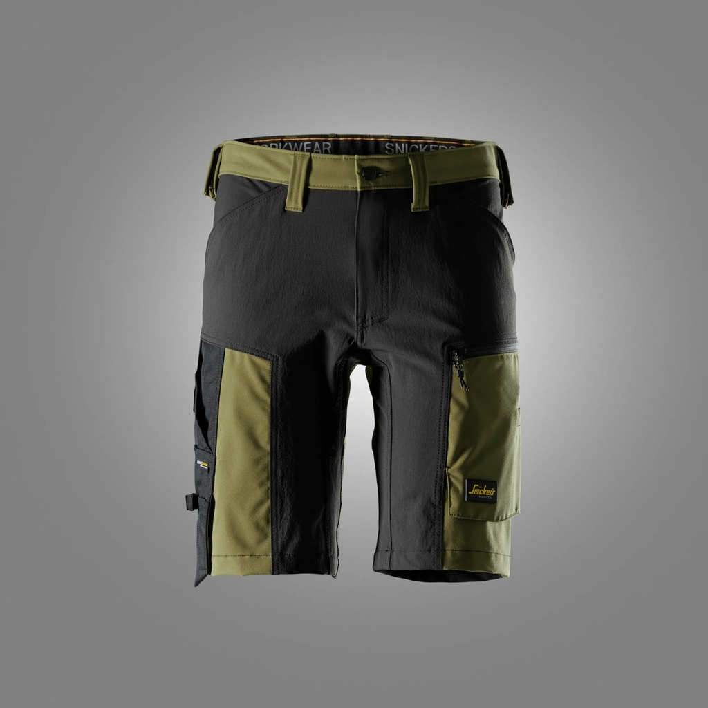 Snickers 6119 – AllroundWork, Short en tissu extensible