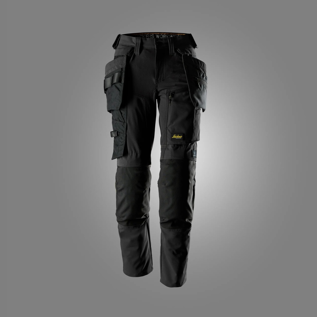 [62170404118] Snickers 6217 – AllroundWork, Pantalon pour femme en tissu extensible avec poches holster détachables (0404, 118)