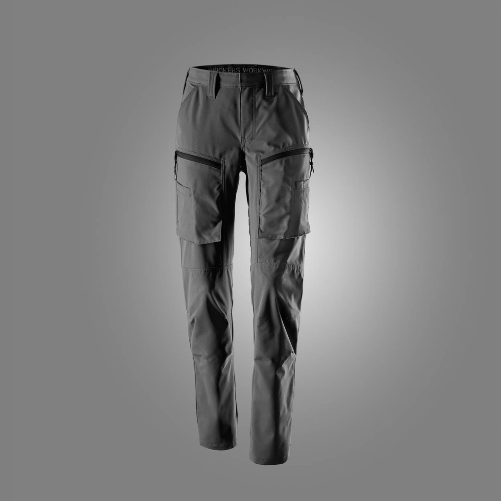 Snickers 6710 – ServiceWork, Pantalon de service pour femme en tissu extensible