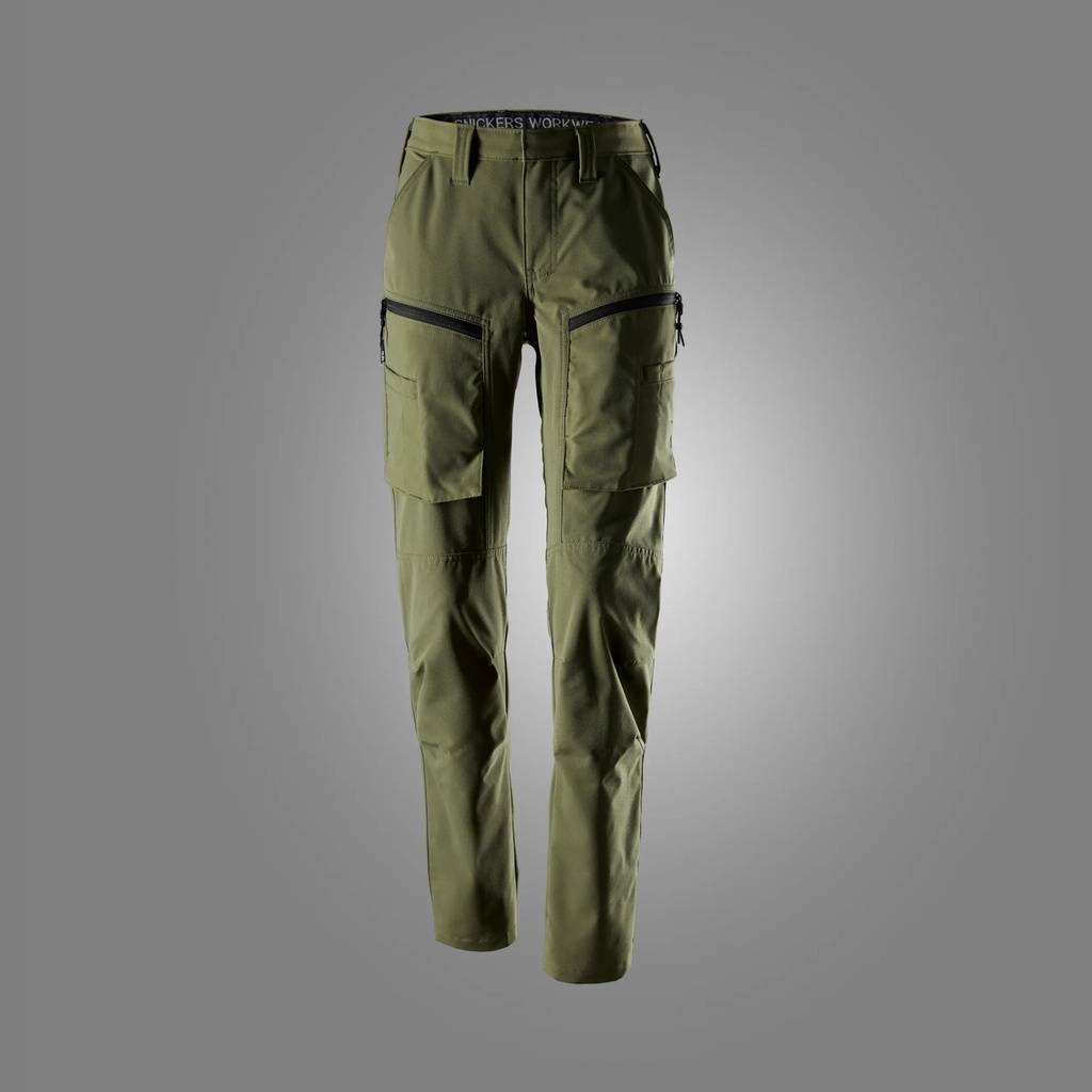 Snickers 6710 – ServiceWork, Pantalon de service pour femme en tissu extensible
