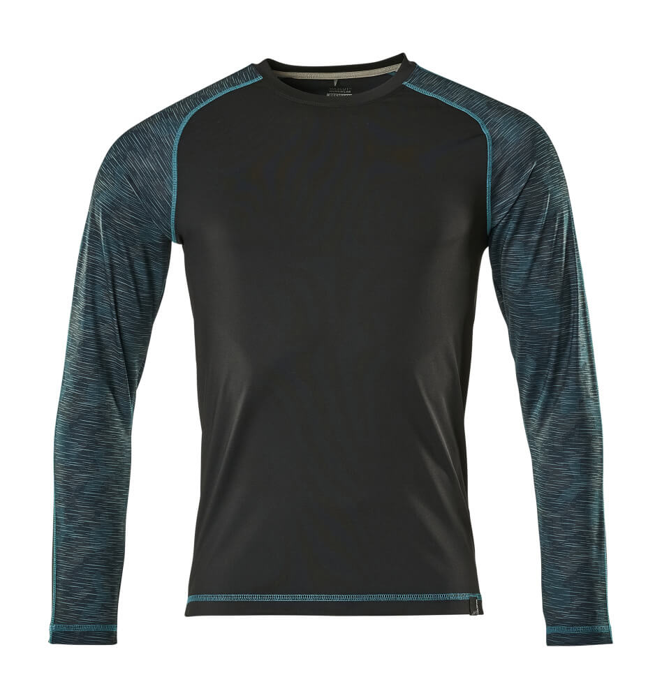 [17281-944-09-XS] Mascot 17281 T-shirt manches longues (09 - Noir, XS)