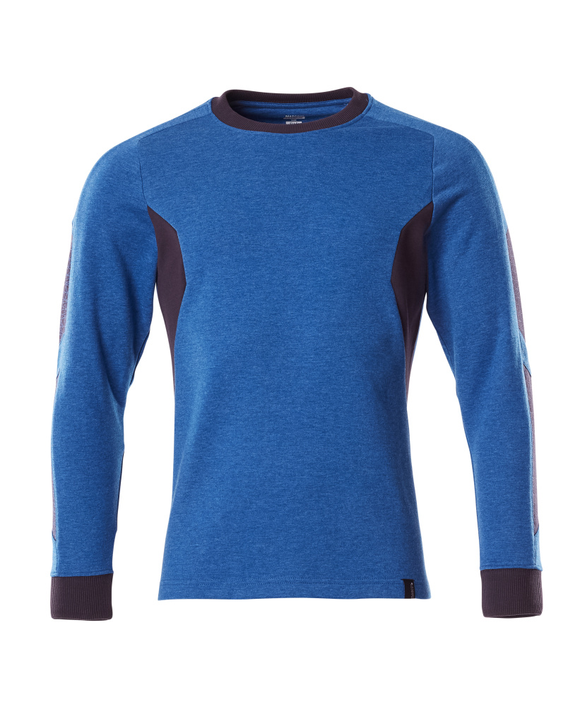 [18384-962-91010-XS] Mascot 18384 Sweatshirt (91010- Bleu olympien/Navy foncé, XS)