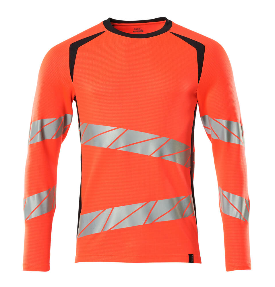 Mascot 19081 T-shirt manches longues stretch haute visibilité