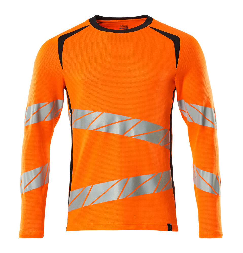 Mascot 19081 T-shirt manches longues stretch haute visibilité