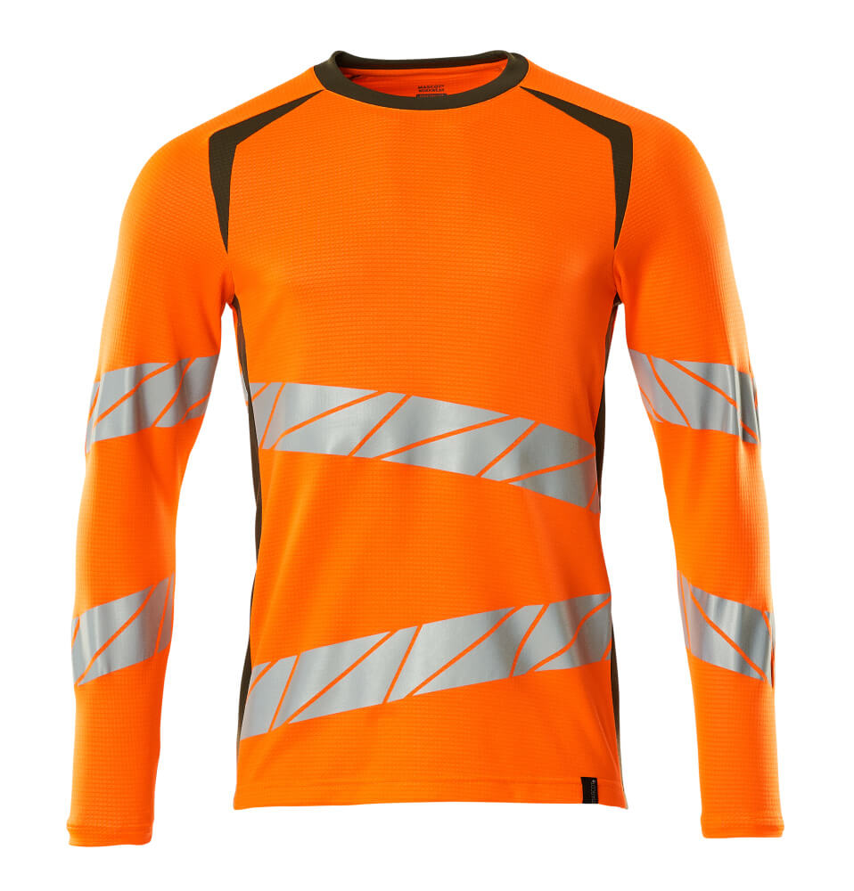 Mascot 19081 T-shirt manches longues stretch haute visibilité