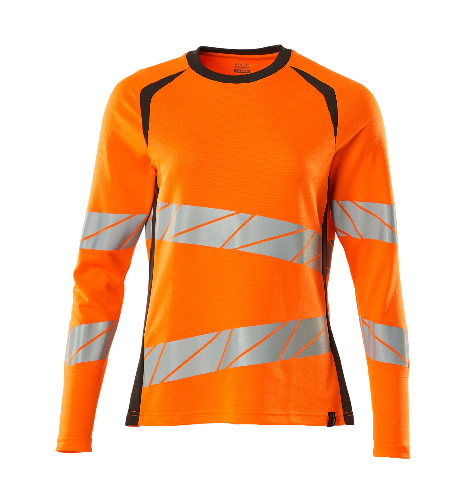 Mascot 19091 T-shirt manches longues stretch haute visibilité