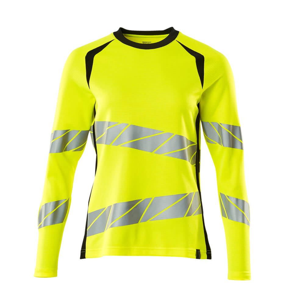 Mascot 19091 T-shirt manches longues stretch haute visibilité