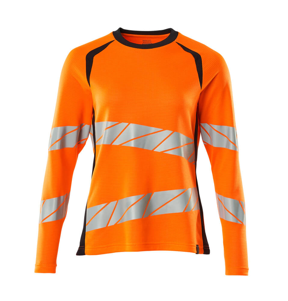 Mascot 19091 T-shirt manches longues stretch haute visibilité