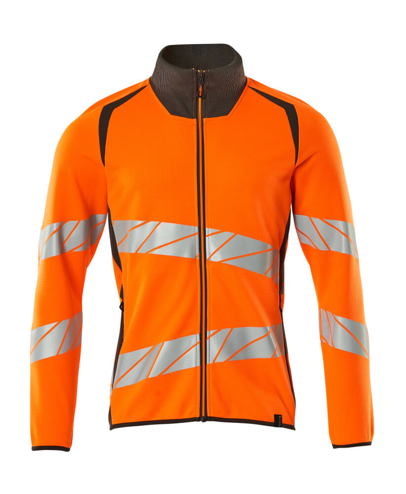 Mascot 19184 Sweatshirt zippé stretch haute visibilité