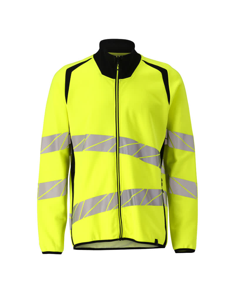 Mascot 19184 Sweatshirt zippé stretch haute visibilité